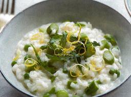 Risotto primavera lautasella